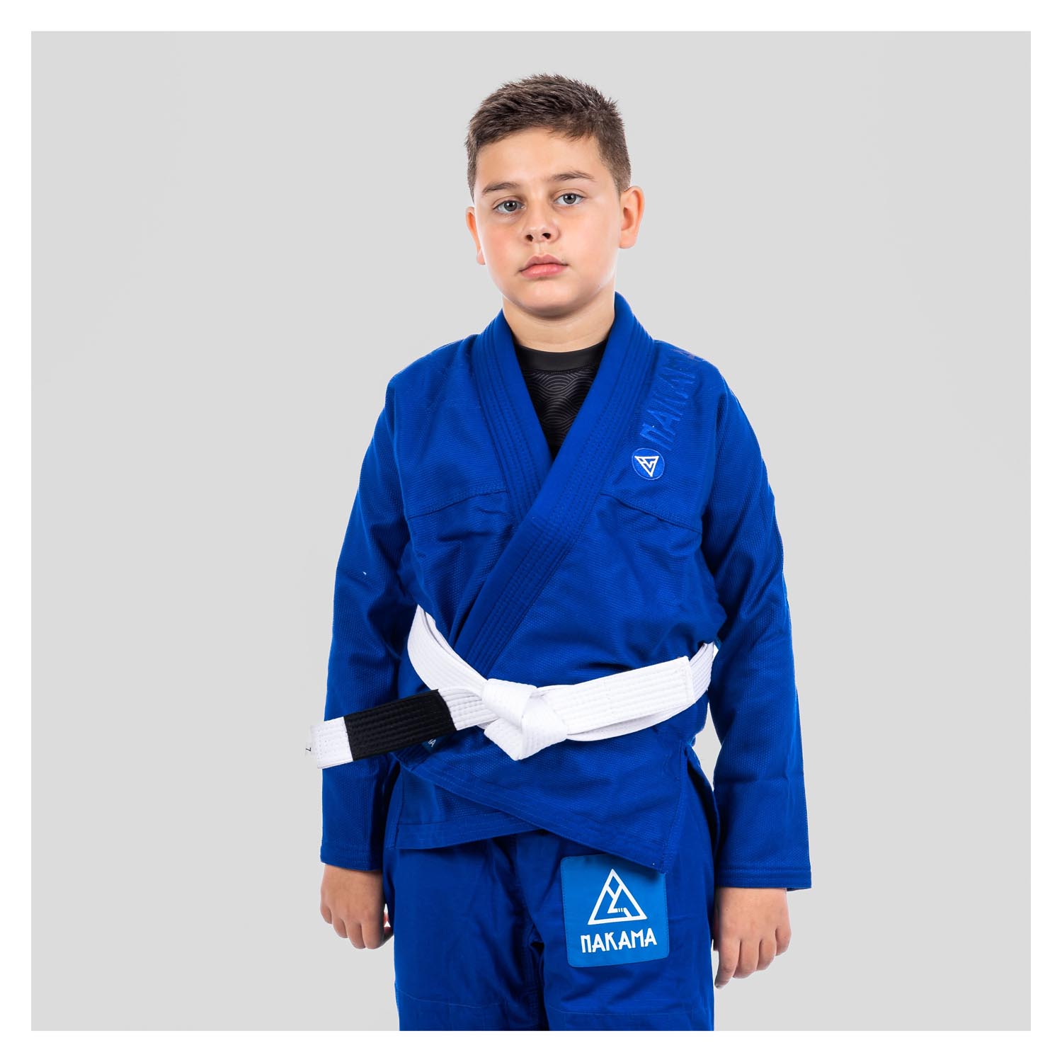 Nakama BJJ GI, Kids, Massaki, blue, M4