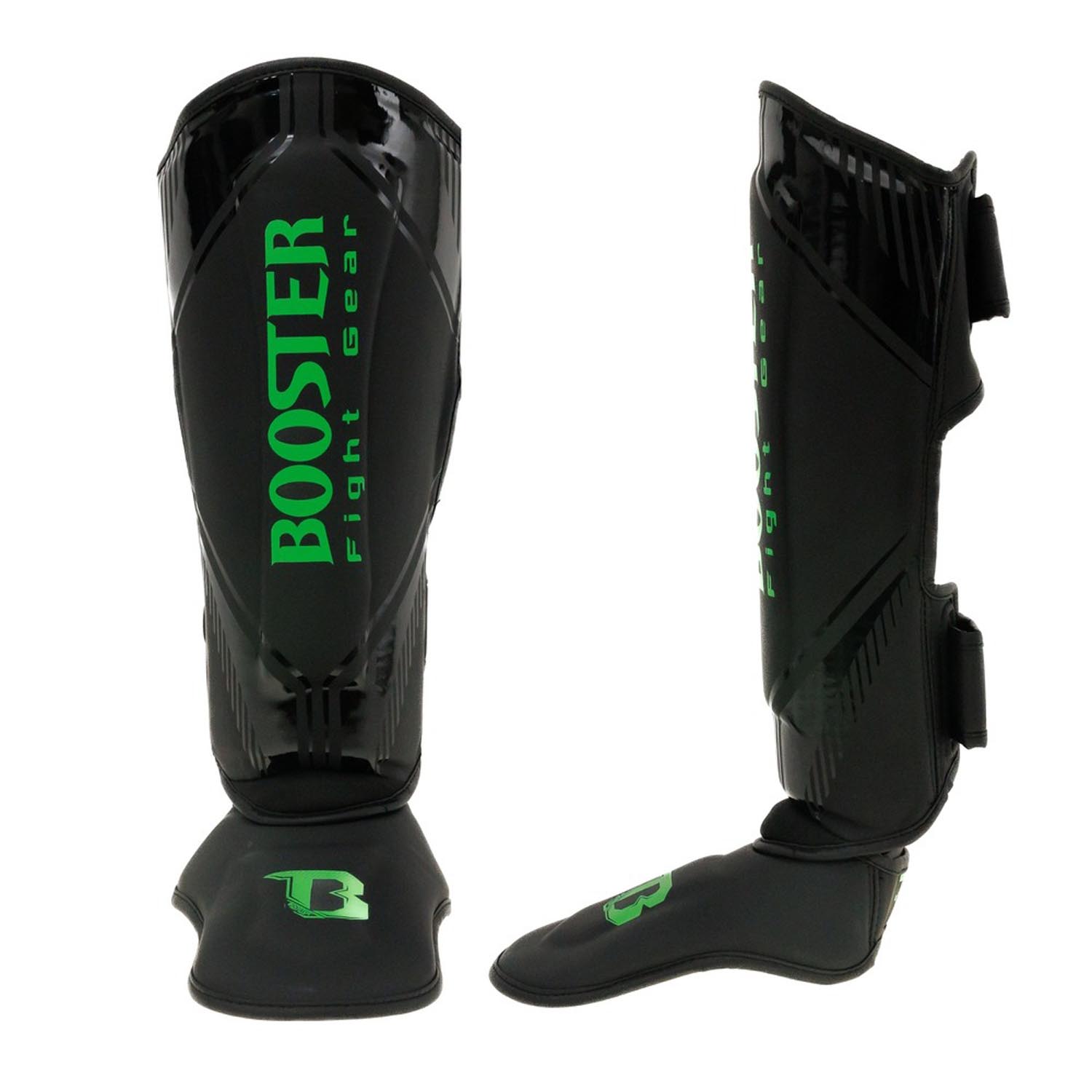 Booster Shin Guard, Bangkok Series 6, black-green, XL