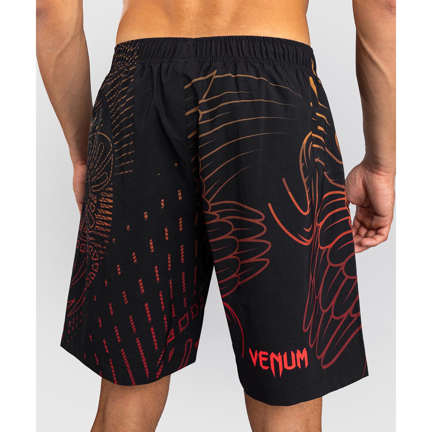 VENUM Trainingsshorts, Quetzel Fury, black-red, XL