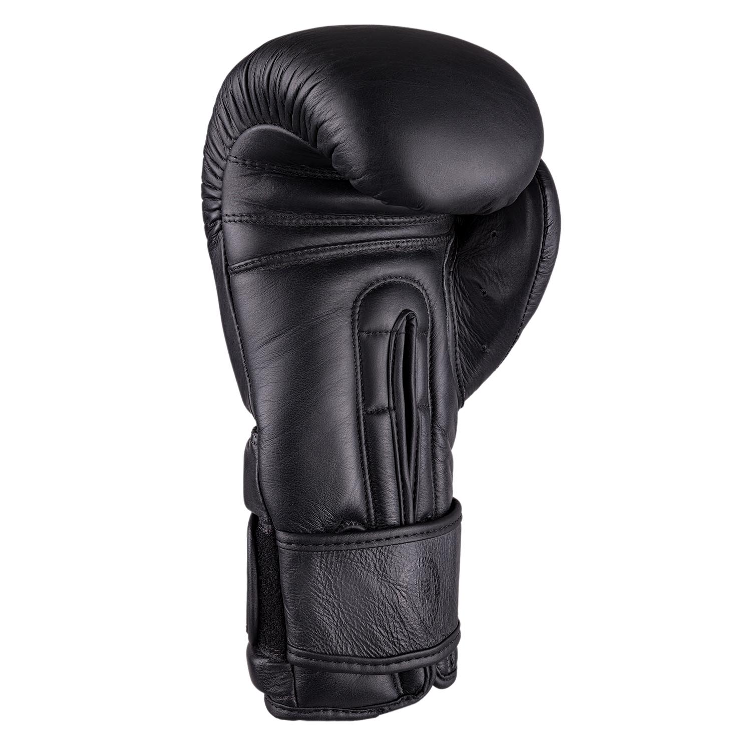 OKAMI Boxing Gloves, Competior V2, black-black, 16 Oz