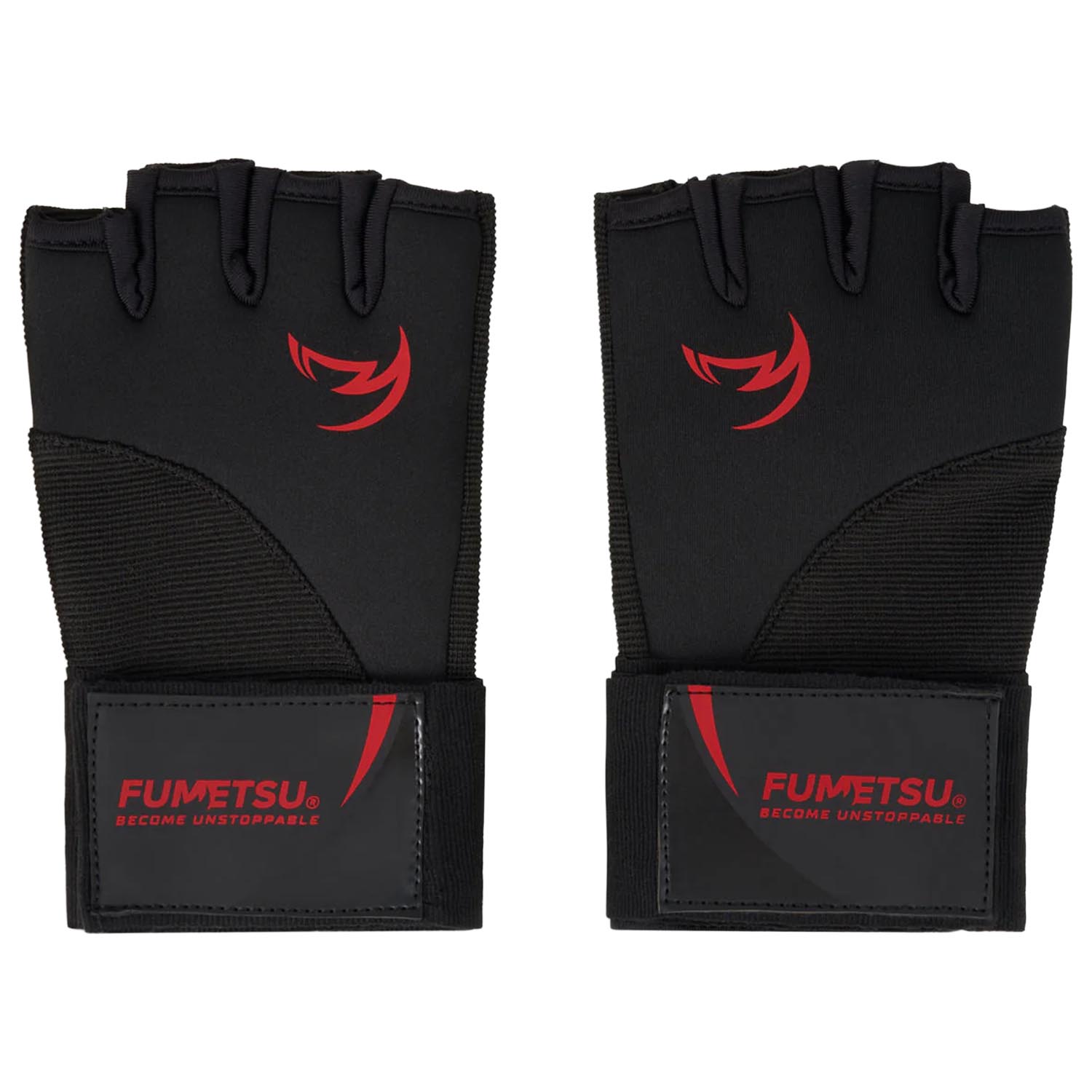 Fumetsu Quick Handwraps, Ghost S3, black-red