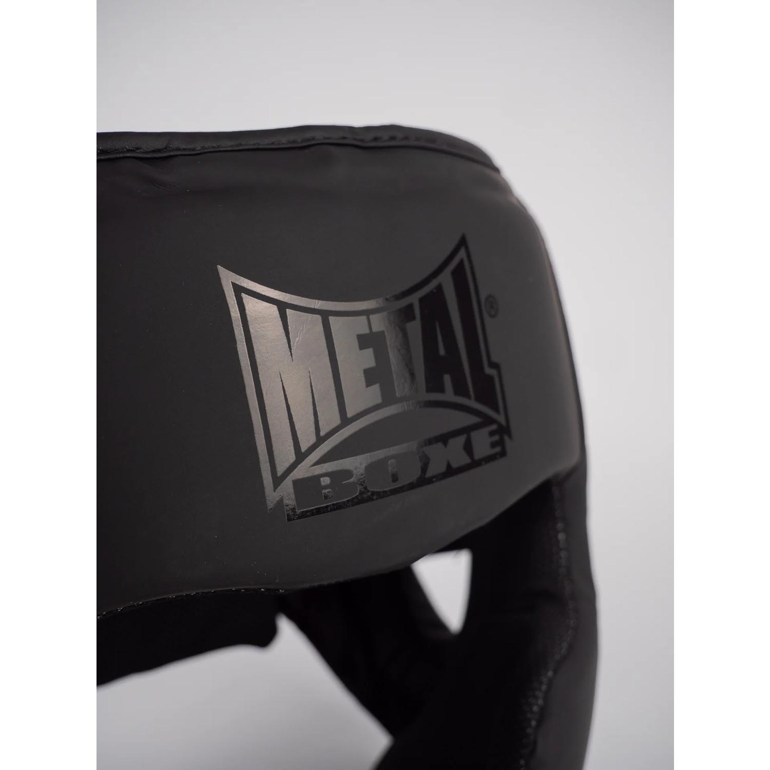 Metal Boxe Head Guard, Light, black | Equipment