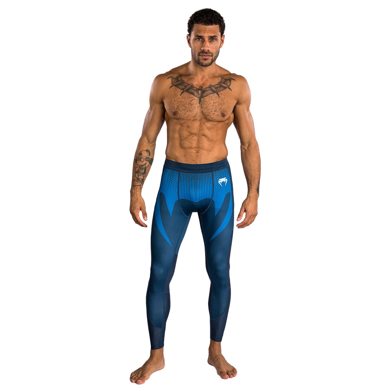 VENUM Compression Pants, No Gi, blue, M