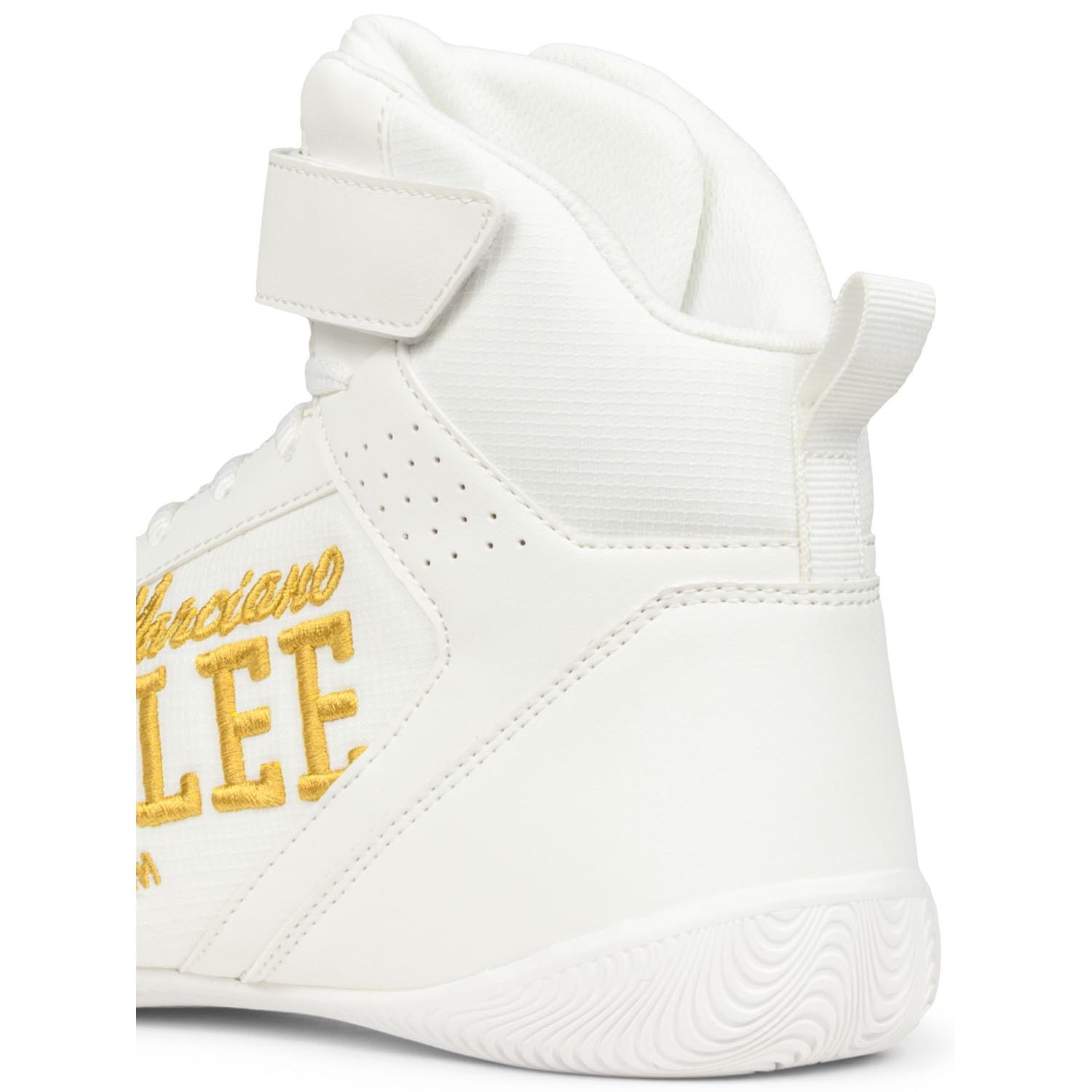 BENLEE Boxing Shoes, Edge, white-yellow, 40