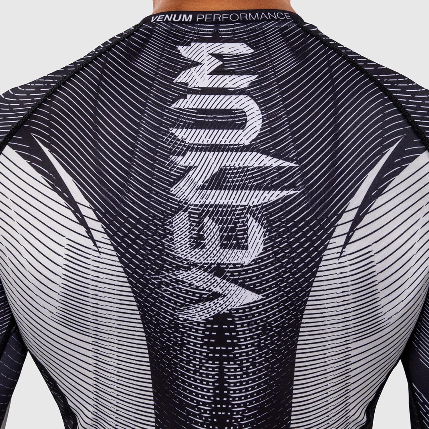 VENUM Rashguard, L/S, Galactic 3.0, white-black, S