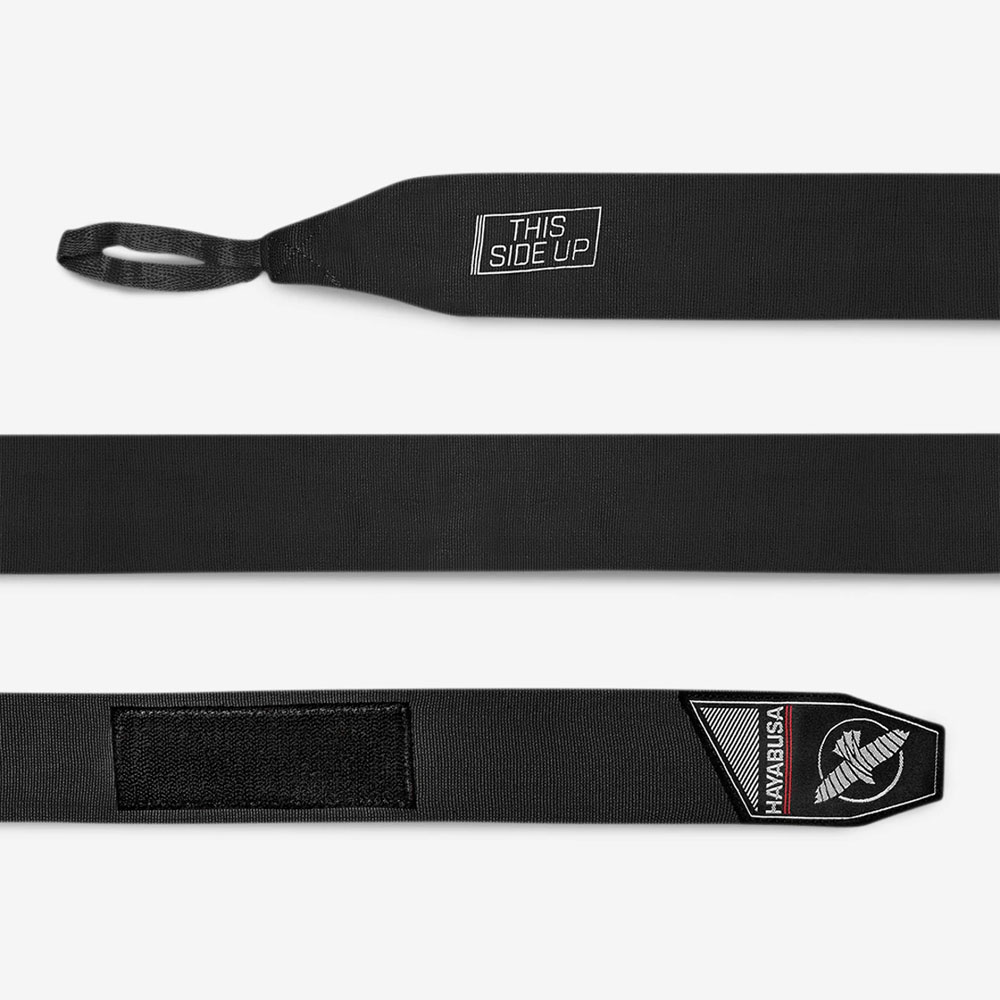 Hayabusa Boxing Hand Wraps, Perfect Stretch, 3 m, black