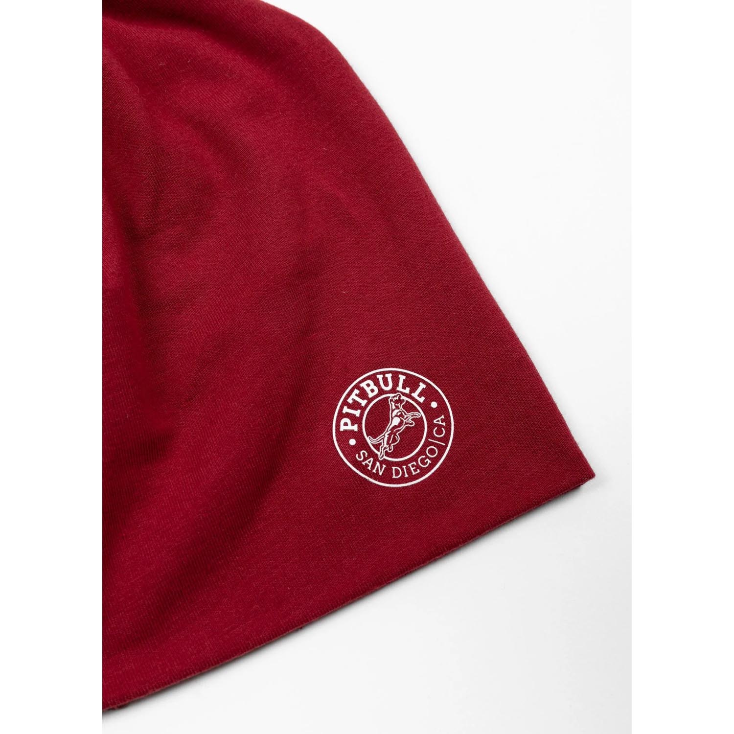 Pit Bull West Coast Beanie, San Diego, winered