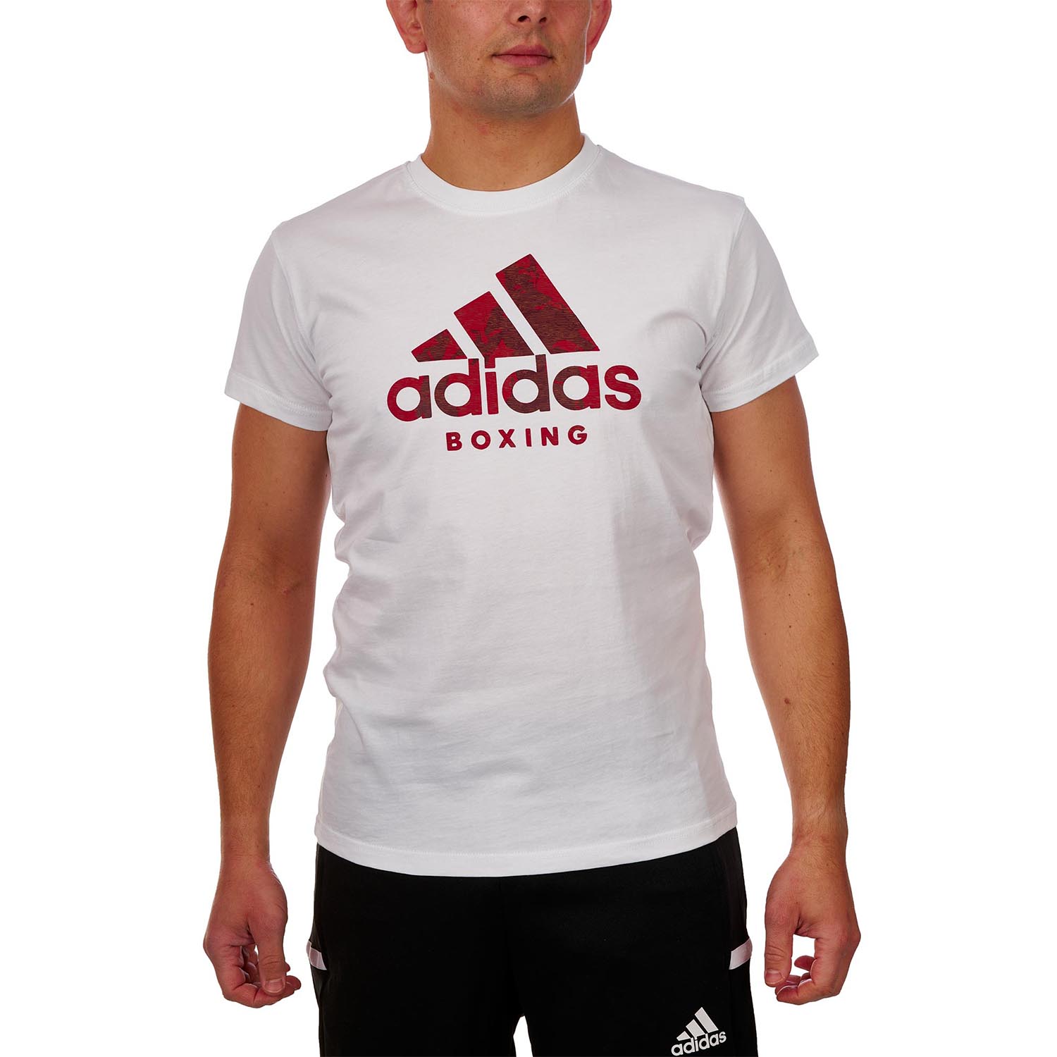 adidas T-Shirt, Badge Of Sport, Boxing, white, S
