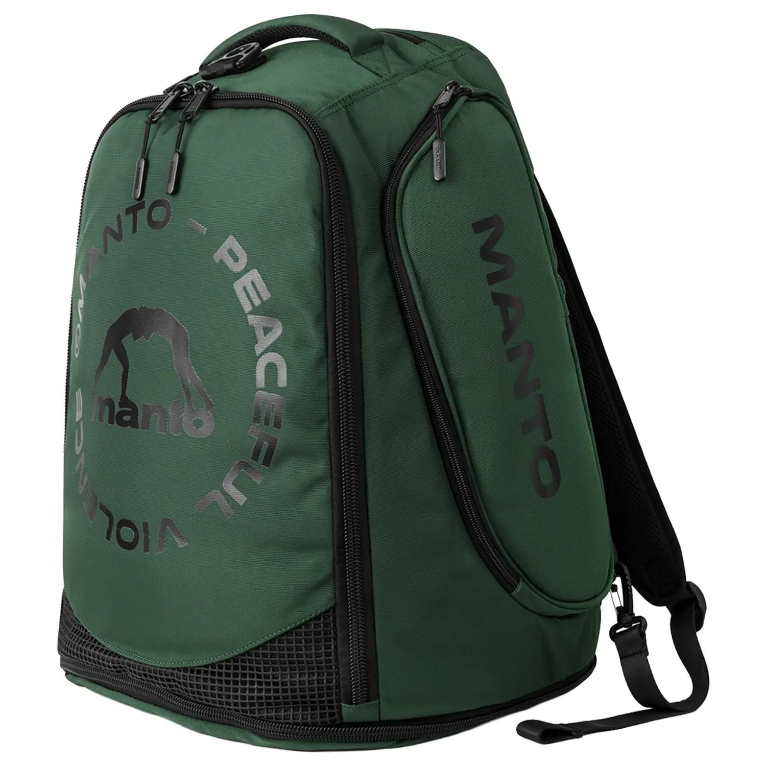 MANTO Rucksack, Circle XL, Convertible, green