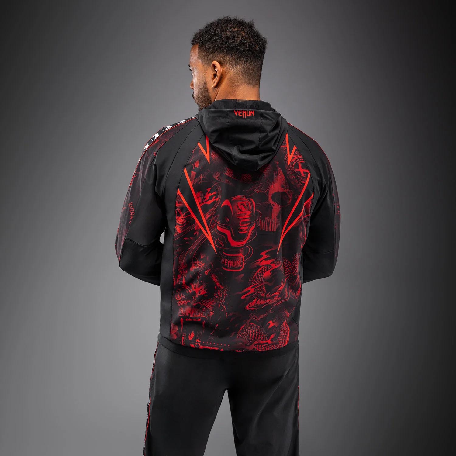 VENUM Training Jacket, 20Th Anniversary, black-red, XXL