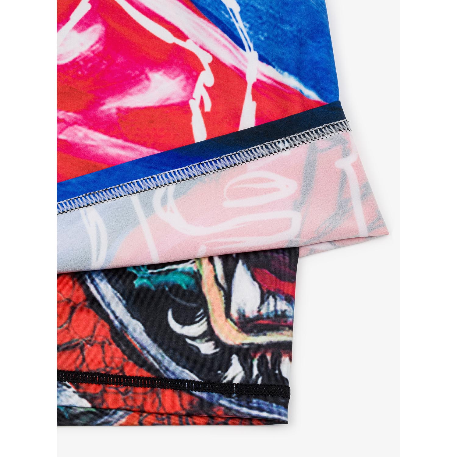 MANTO MMA Fight Shorts, Ivo, blue-black, XXL