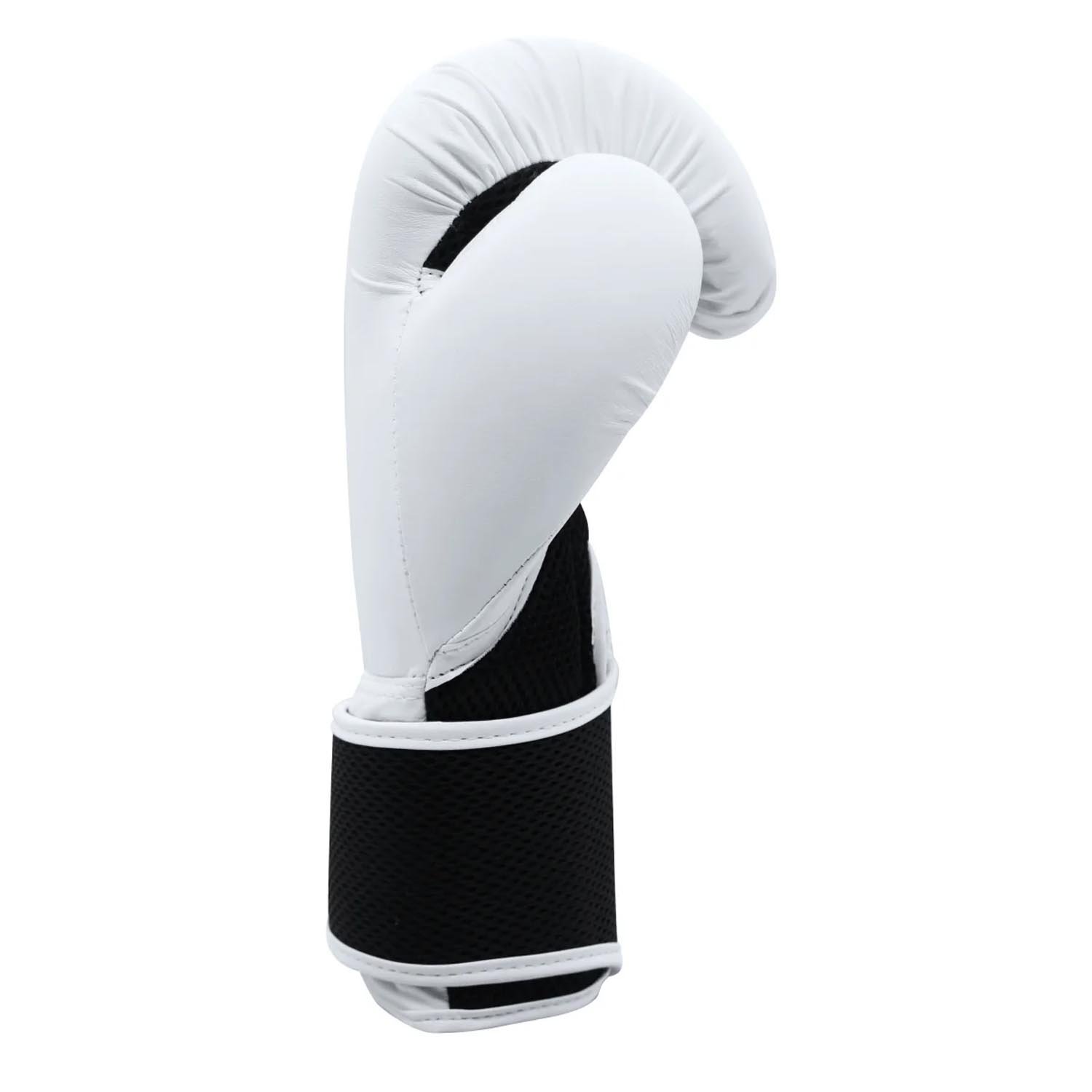 adidas Boxing Gloves, Power 25, white-black, 10 Oz