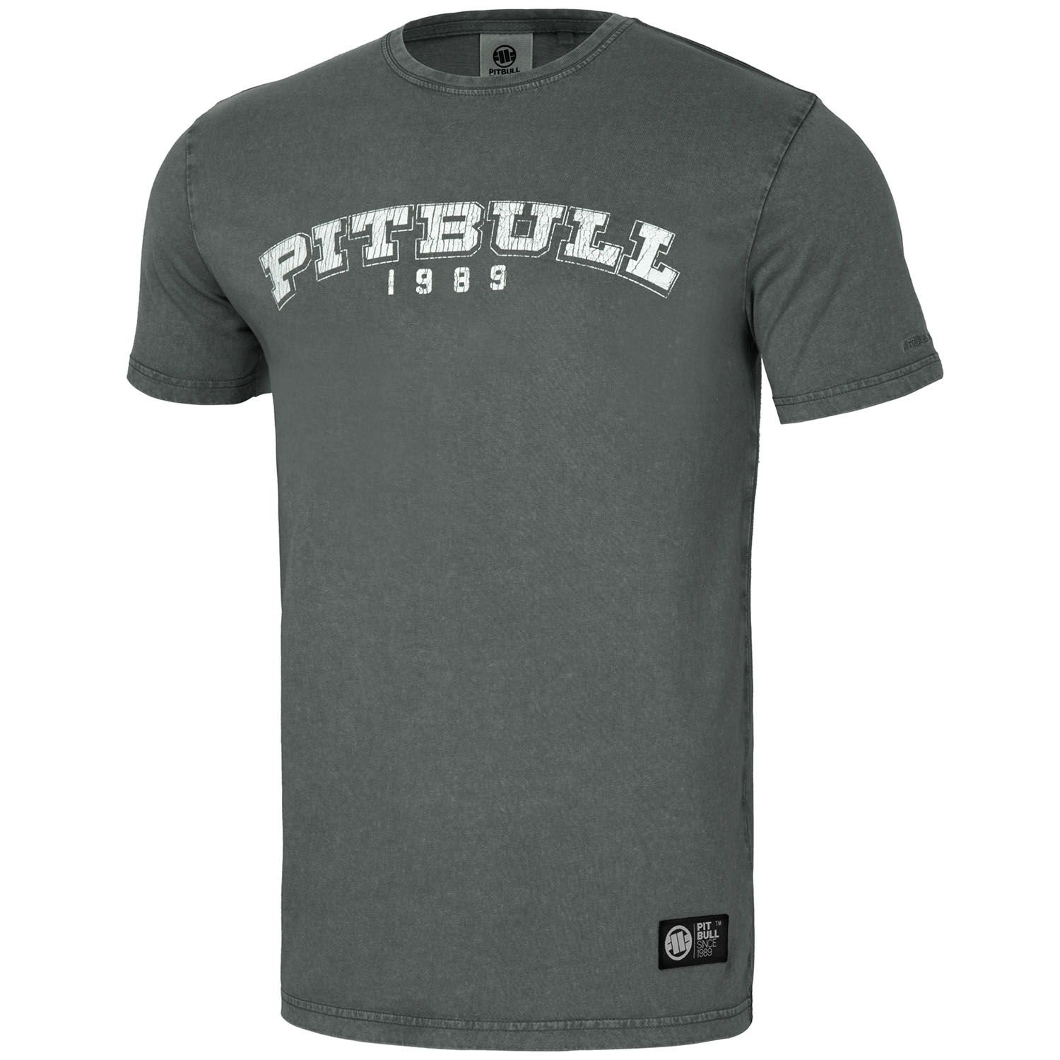 Pit Bull West Coast T-Shirt, Born In 1989, Washed, graphite