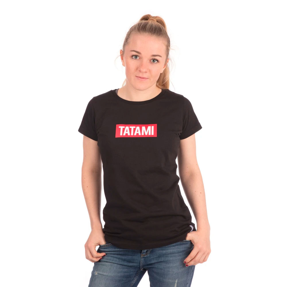 Tatami T-Shirt, Damen, New Addition, schwarz, S
