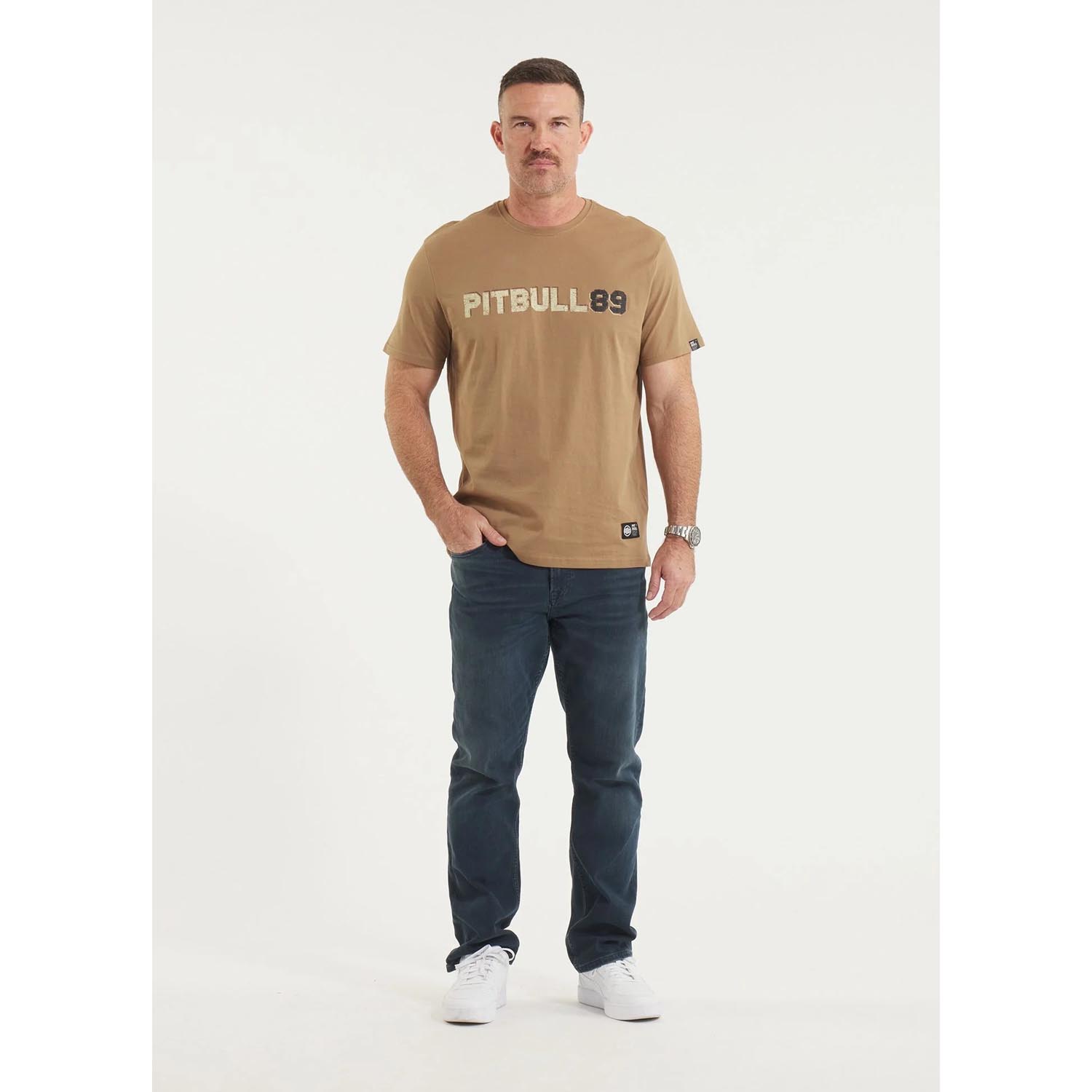 Pit Bull West Coast T-Shirt, Dog 89, brown, XXXL