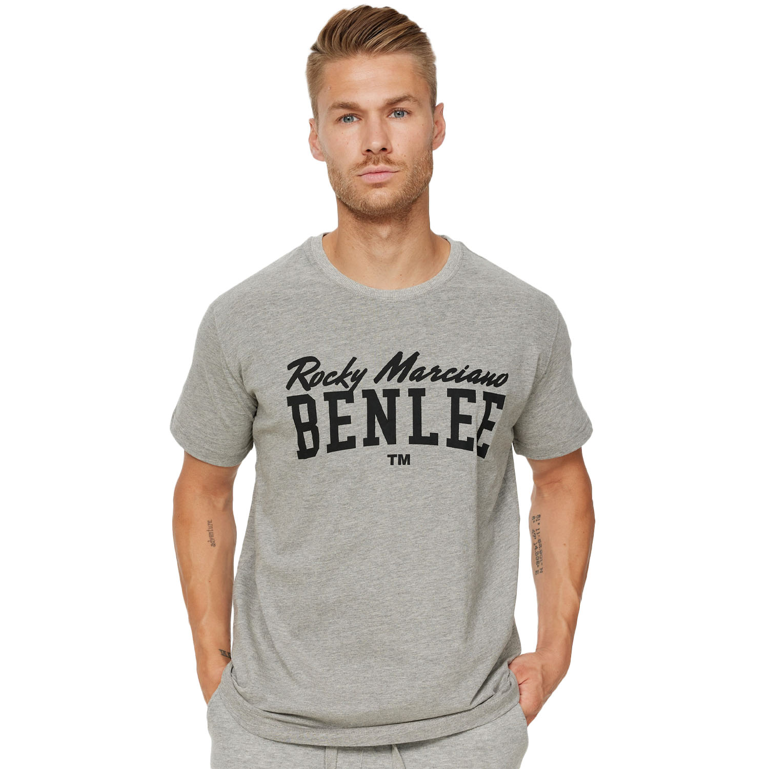 BENLEE T-Shirt, Donley, grey, M