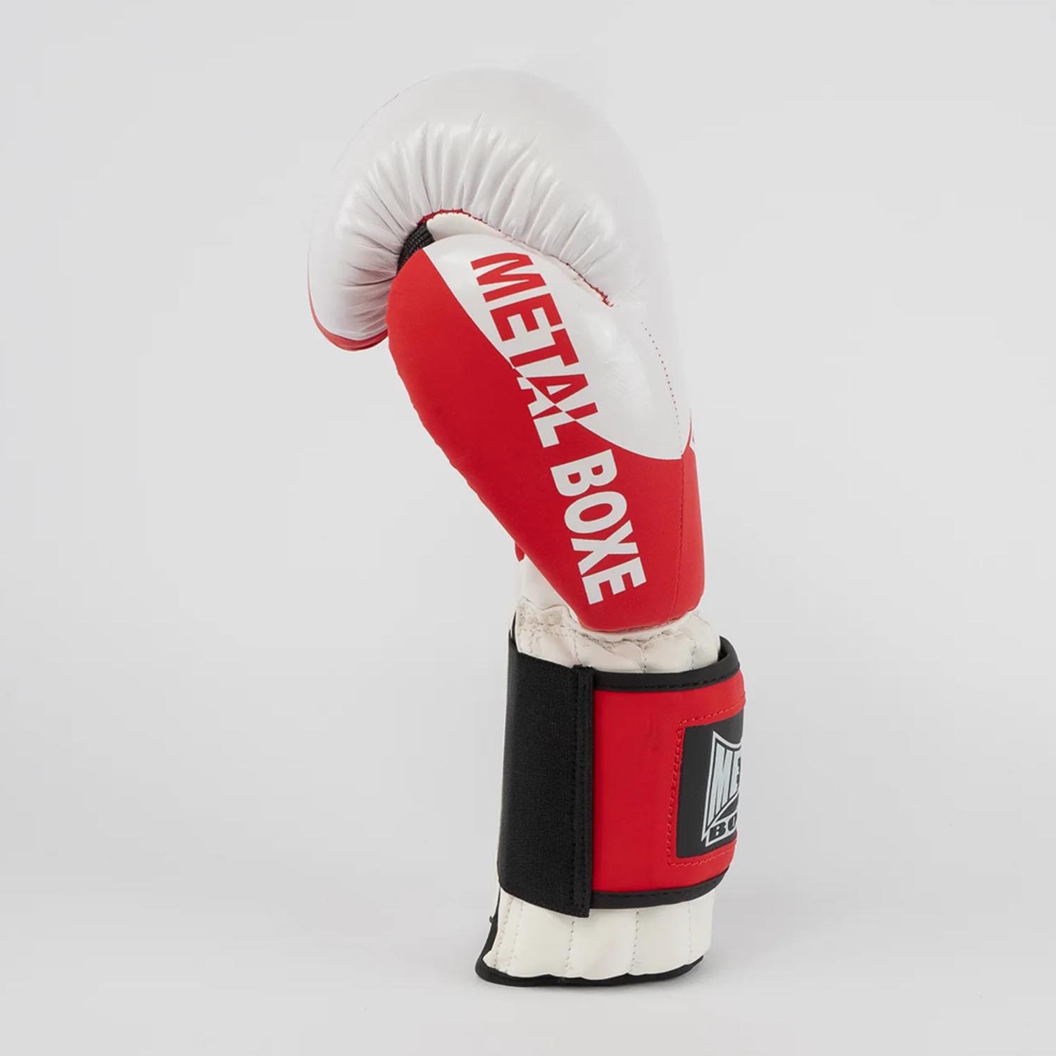 Metal Boxe Boxing Gloves, Savate, red-white, 16 Oz