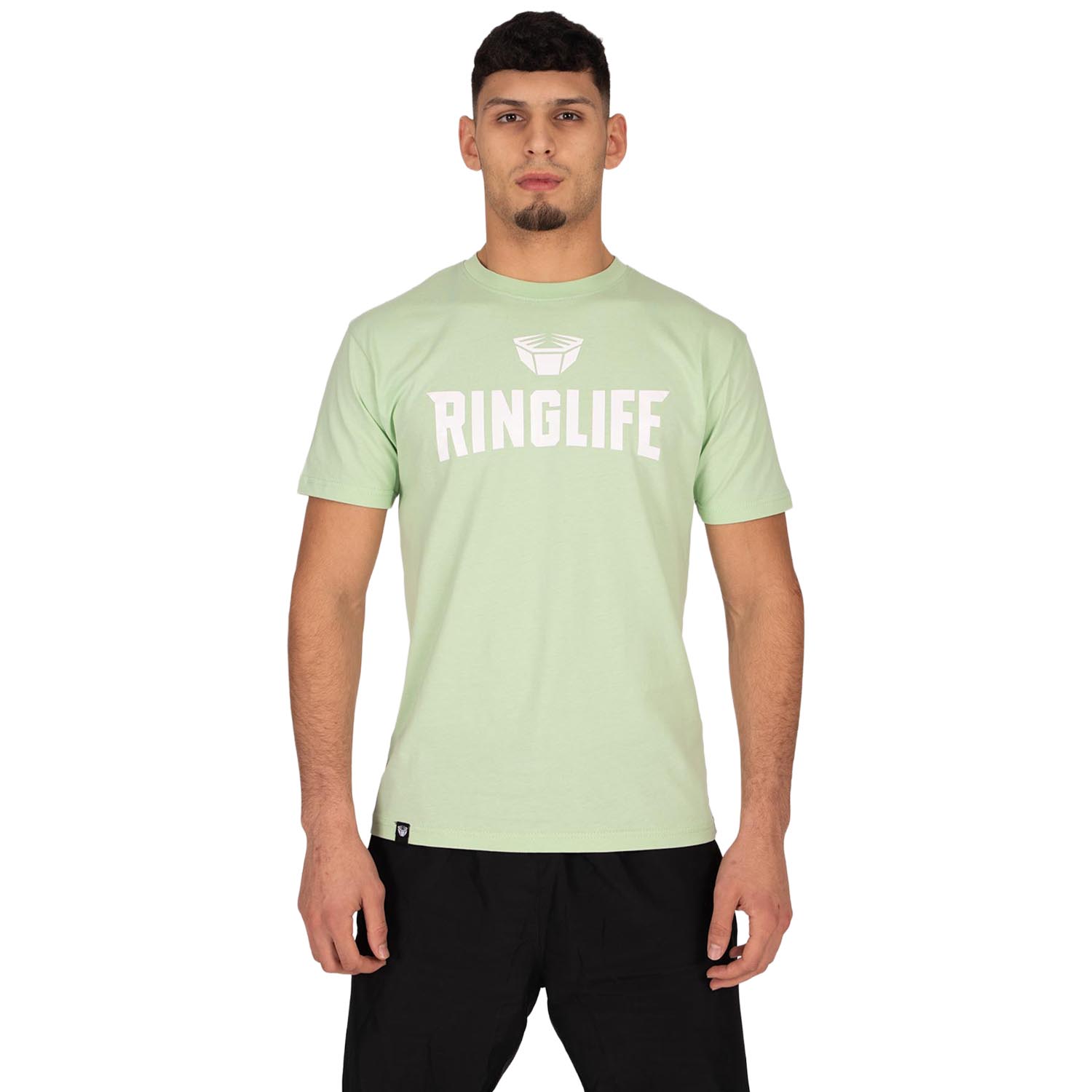 RINGLIFE T-Shirt, Logo 2.0, mint-white, L