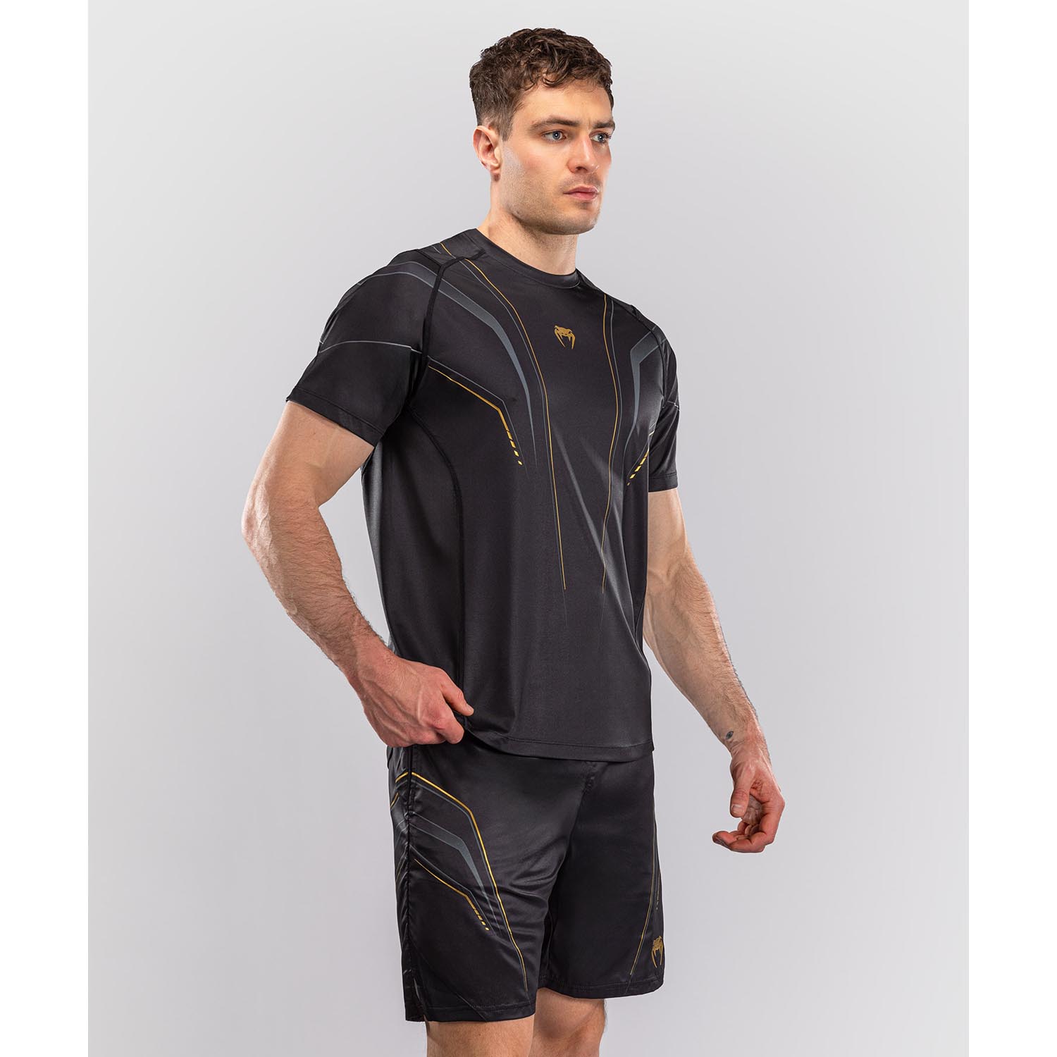 VENUM Dry Tech T-Shirt, Streamline, black-gold, XXL