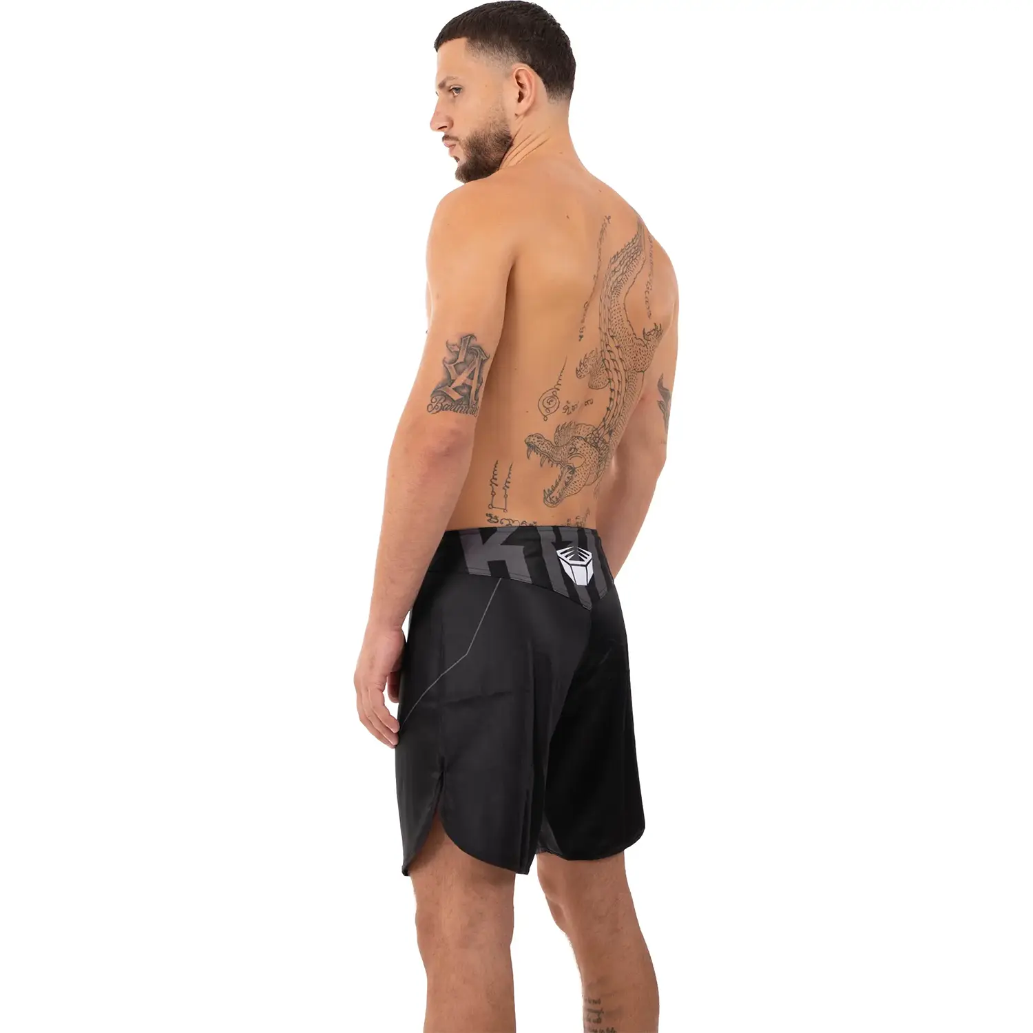 RINGLIFE MMA Fight Shorts, Origin, black, S