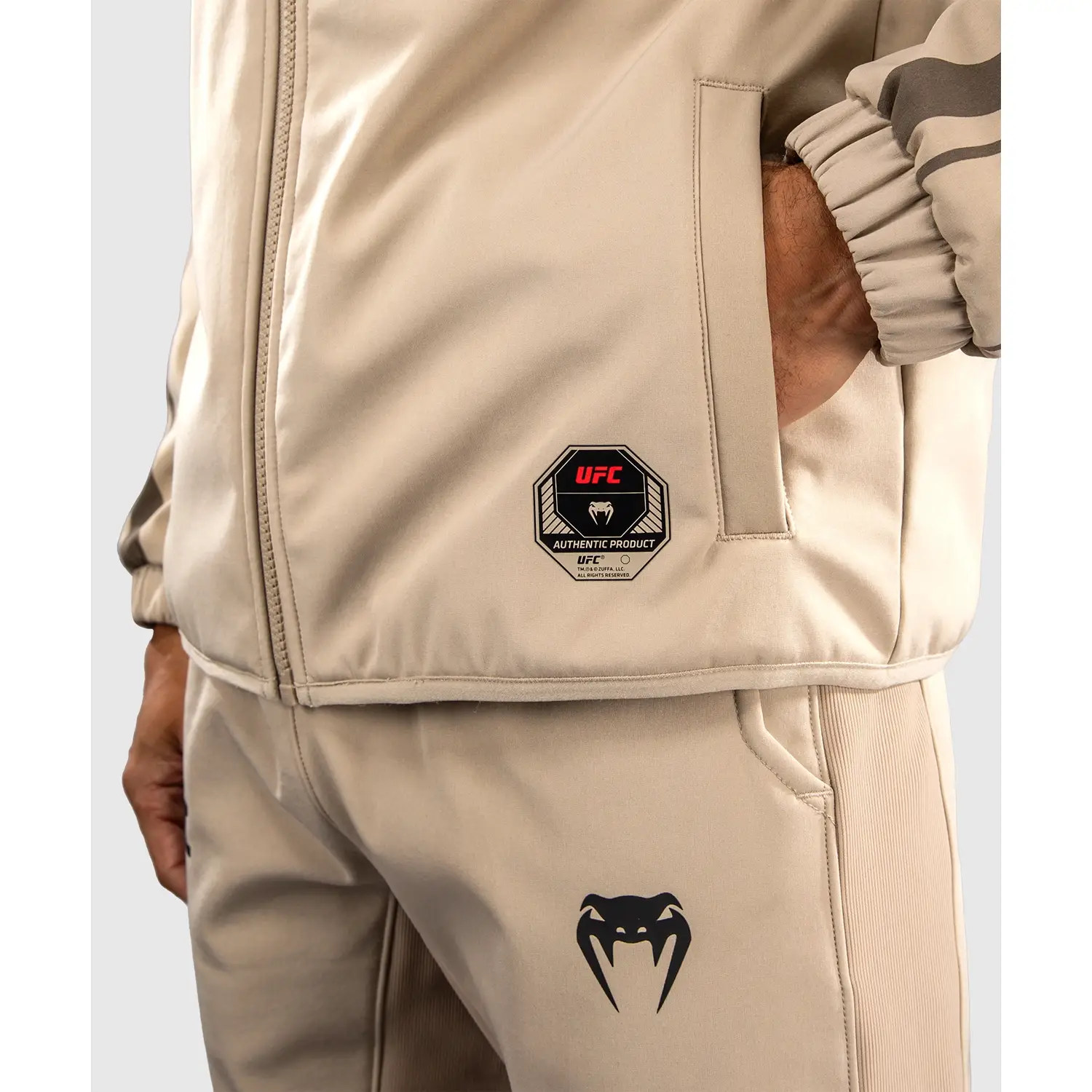 VENUM Trainings Jacket, UFC Unity, sand, S