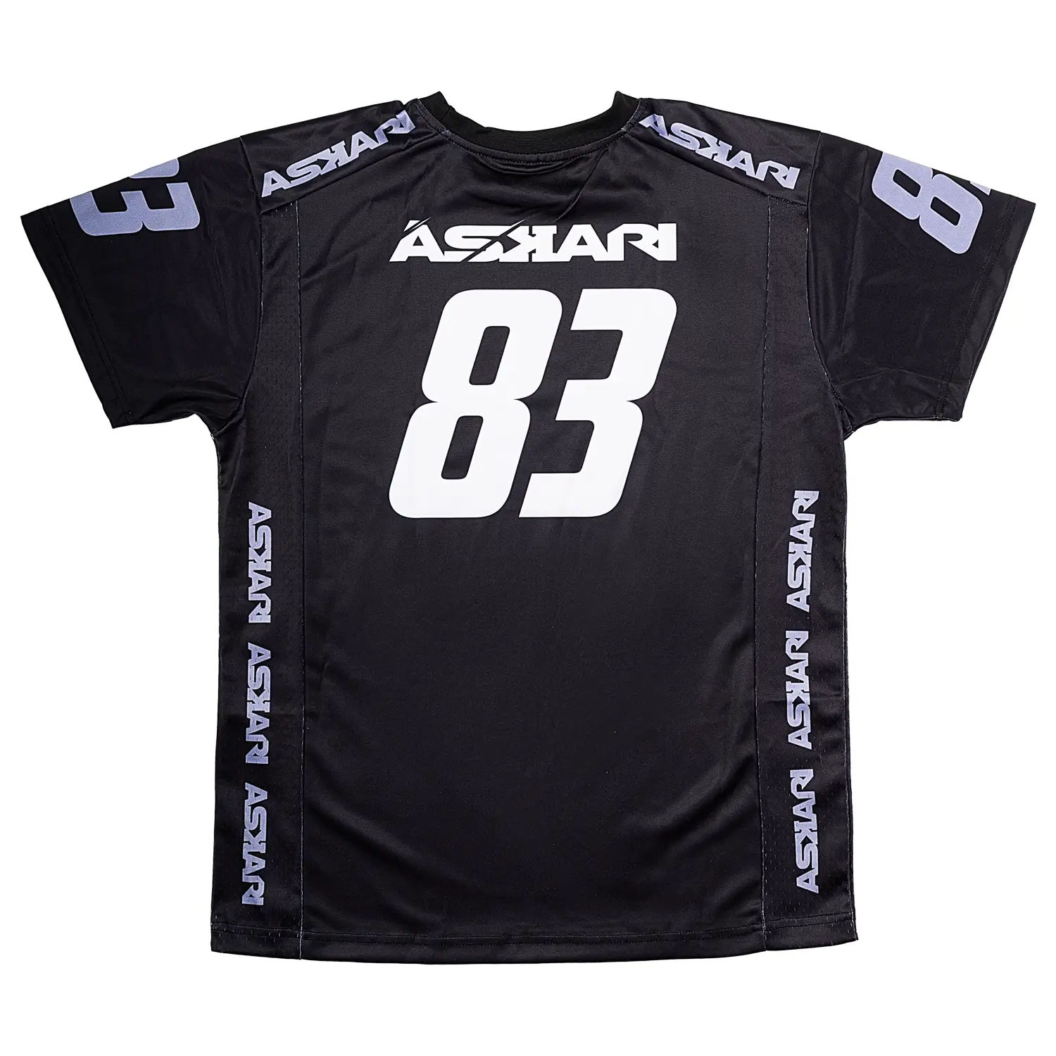 ASKARI Dry Tech T-Shirt, Baller, black-white