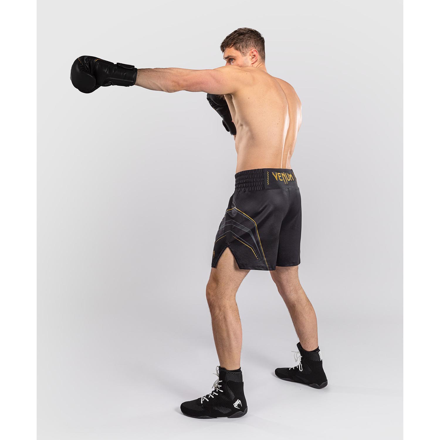 VENUM Boxing Pants, Streamline, black-gold, XXL
