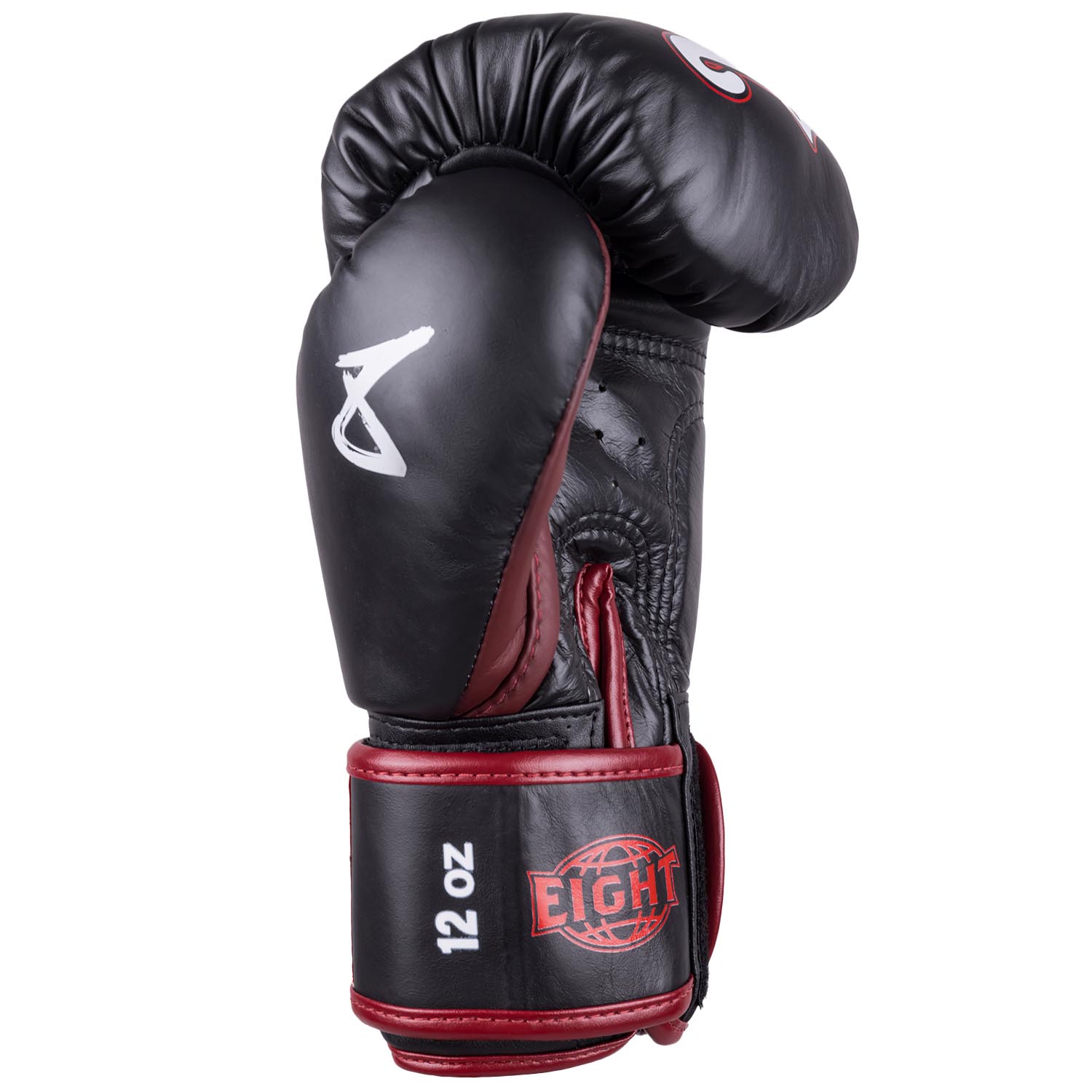 8 WEAPONS Boxing Gloves, Bangkok, black-white, 12 Oz