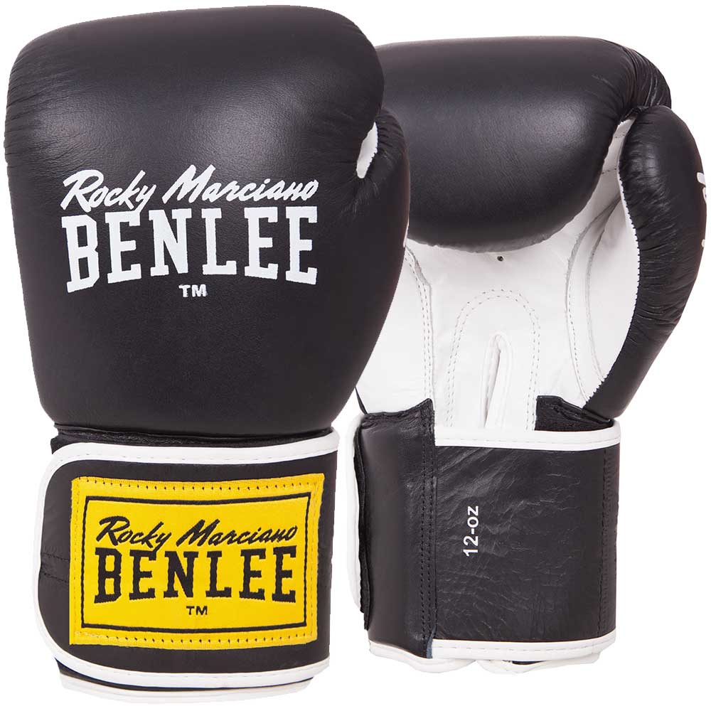 BENLEE Rocky Marciano Boxhandschuhe Black Label Boxen Kickboxen 10 12 14 16 oz 