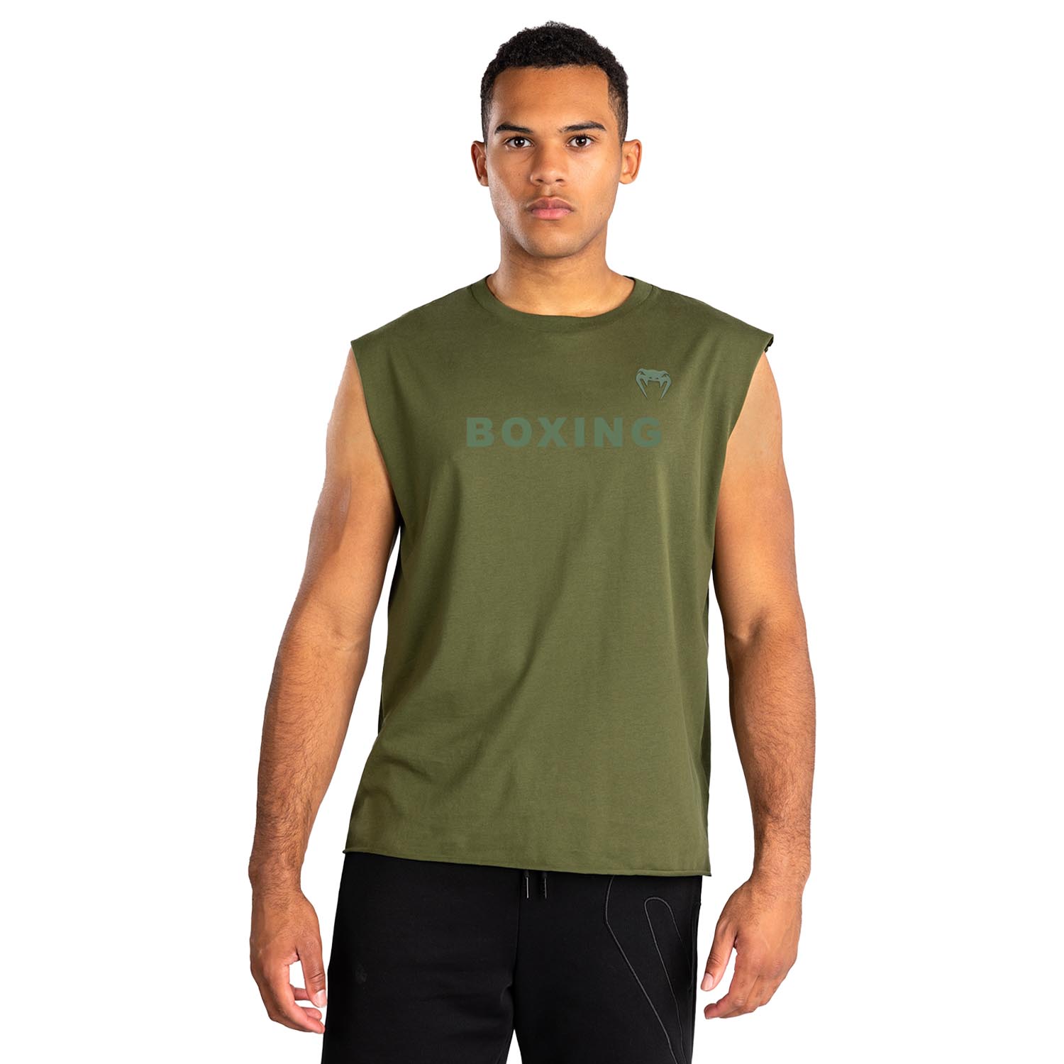 VENUM T-Shirt, Sleeveless, Boxing VT, khaki, XL