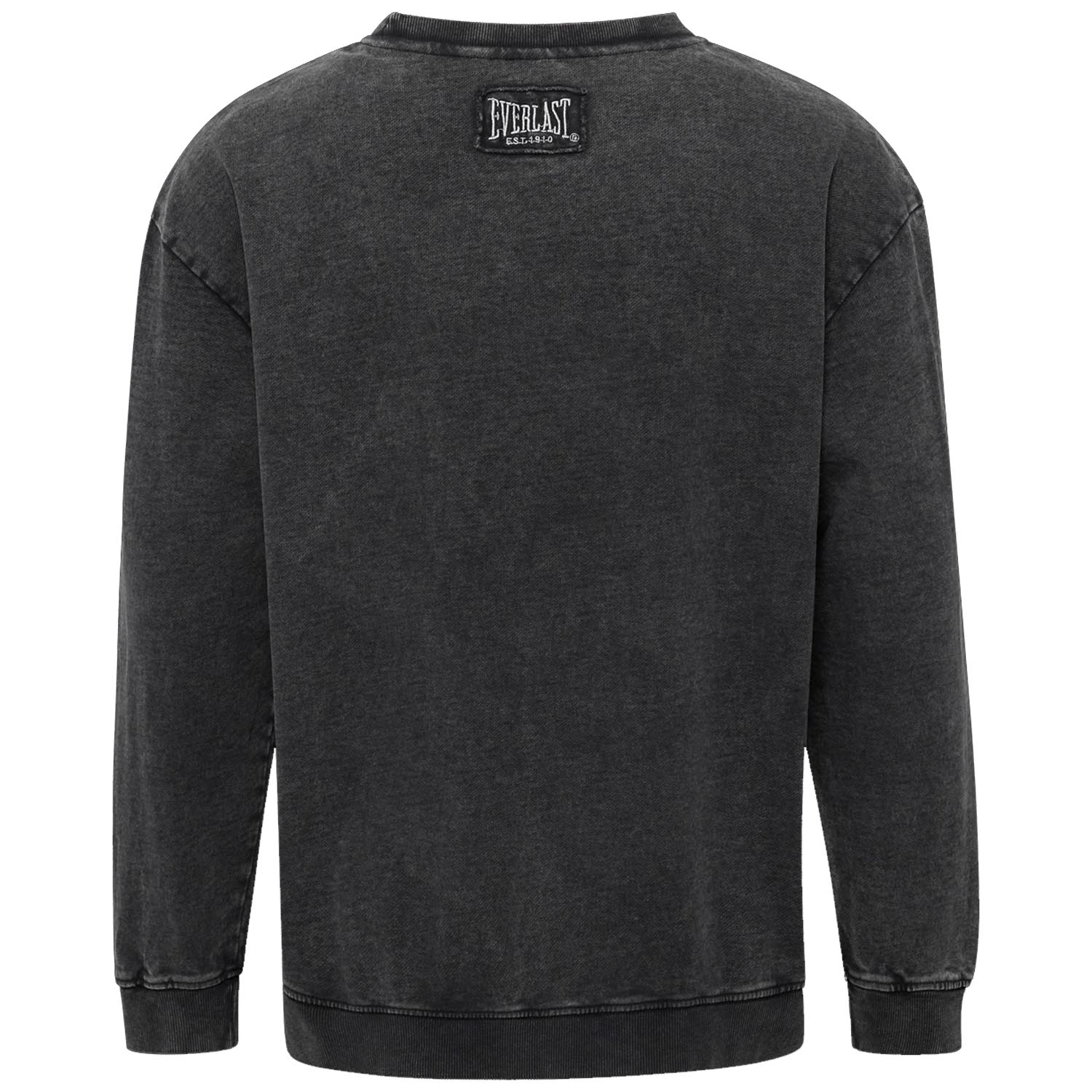 Everlast Pullover, KIds, Washed Logo, black, XS