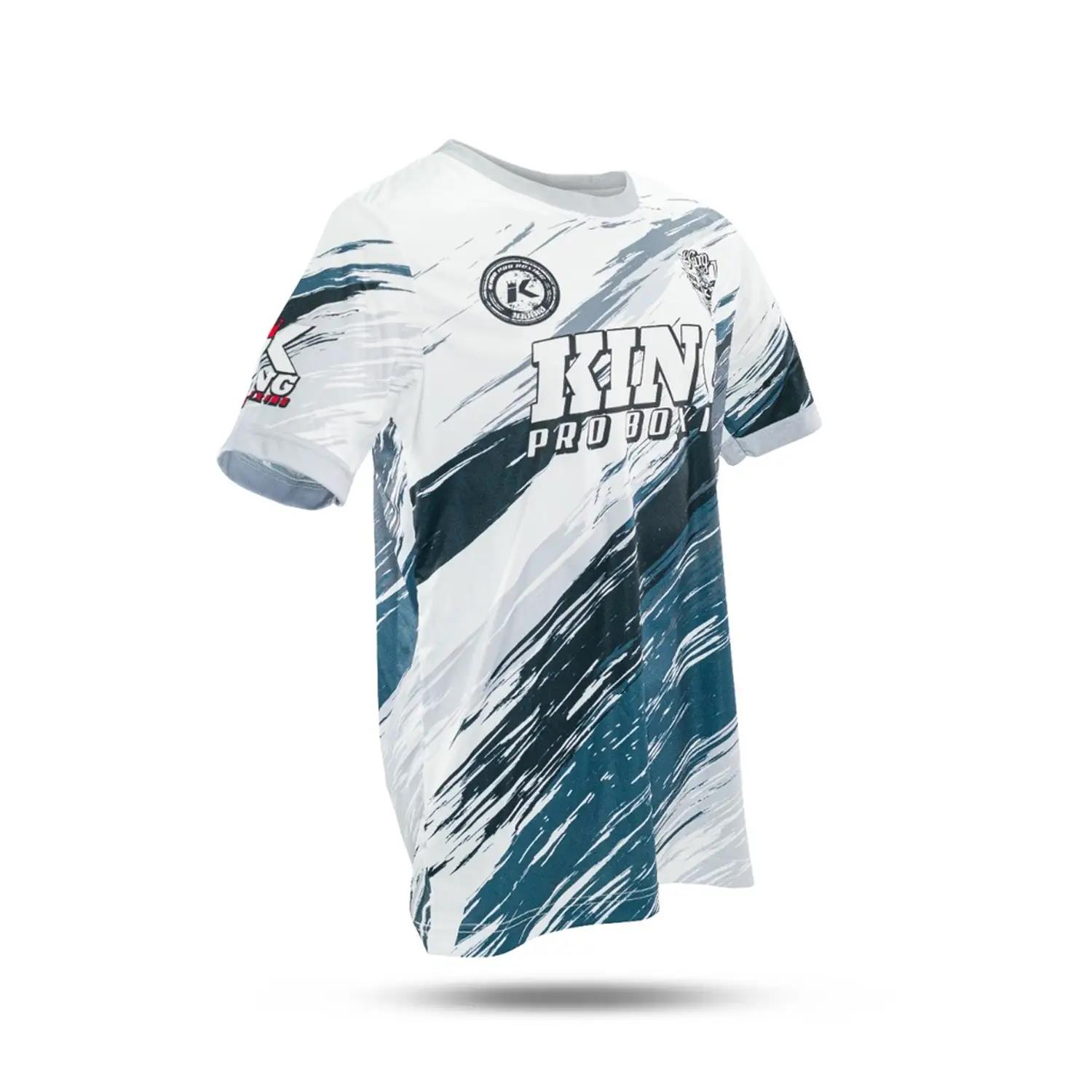 KING PRO BOXING Functional T-Shirt, Storm 2, white-grey, XXL