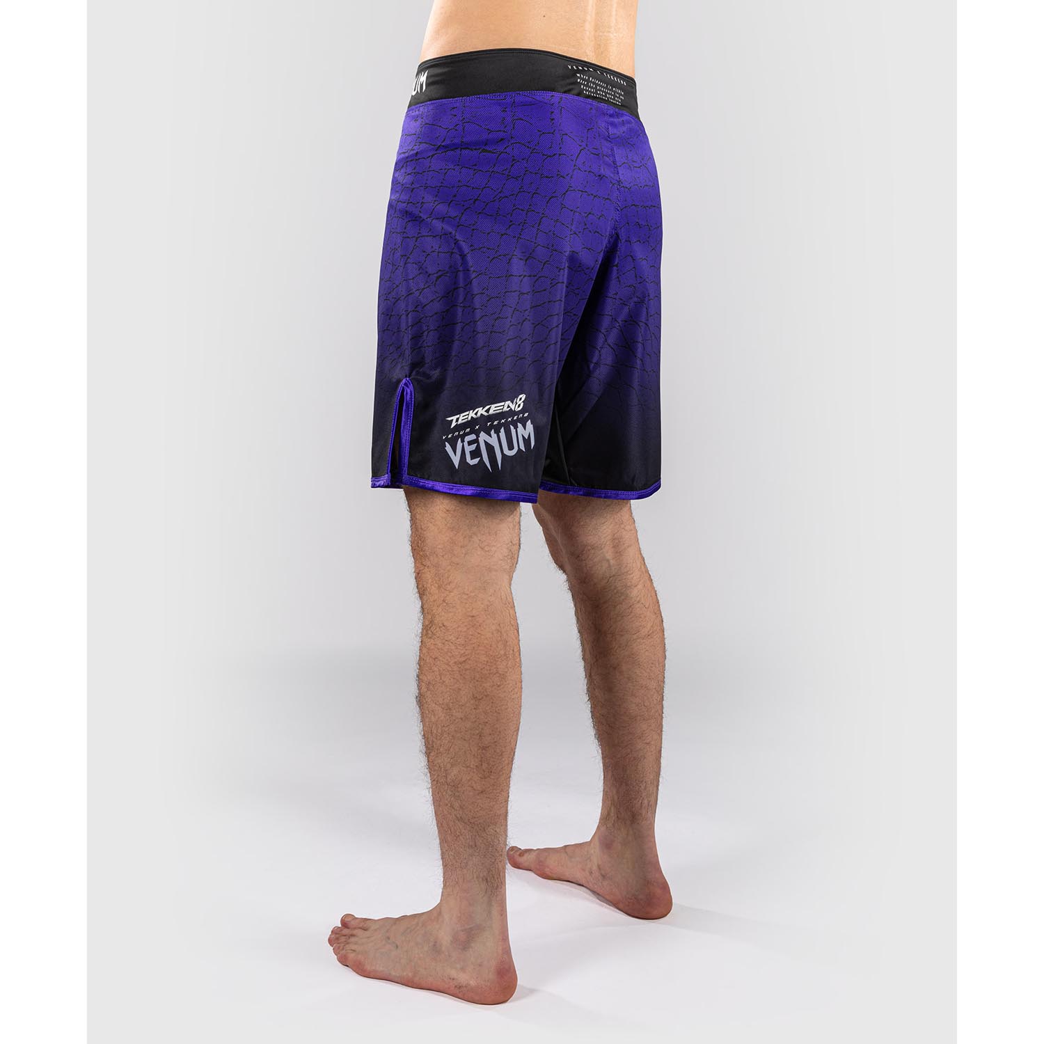 VENUM MMA Fight Shorts, Tekken 8, Kazuya, black-blue, S