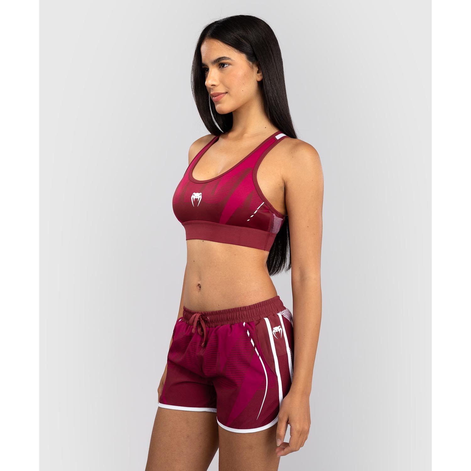 VENUM Sports Bra, Women, Adrenaline, wine red-pink, XL