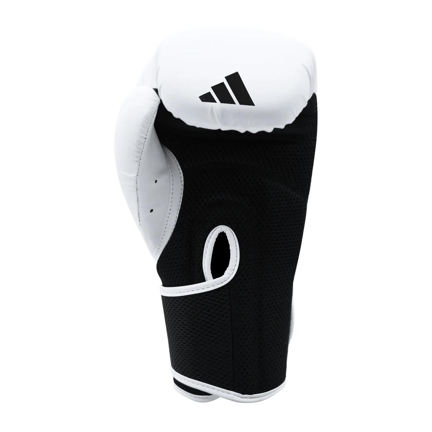 adidas Boxing Gloves, Power 25, white-black, 12 Oz
