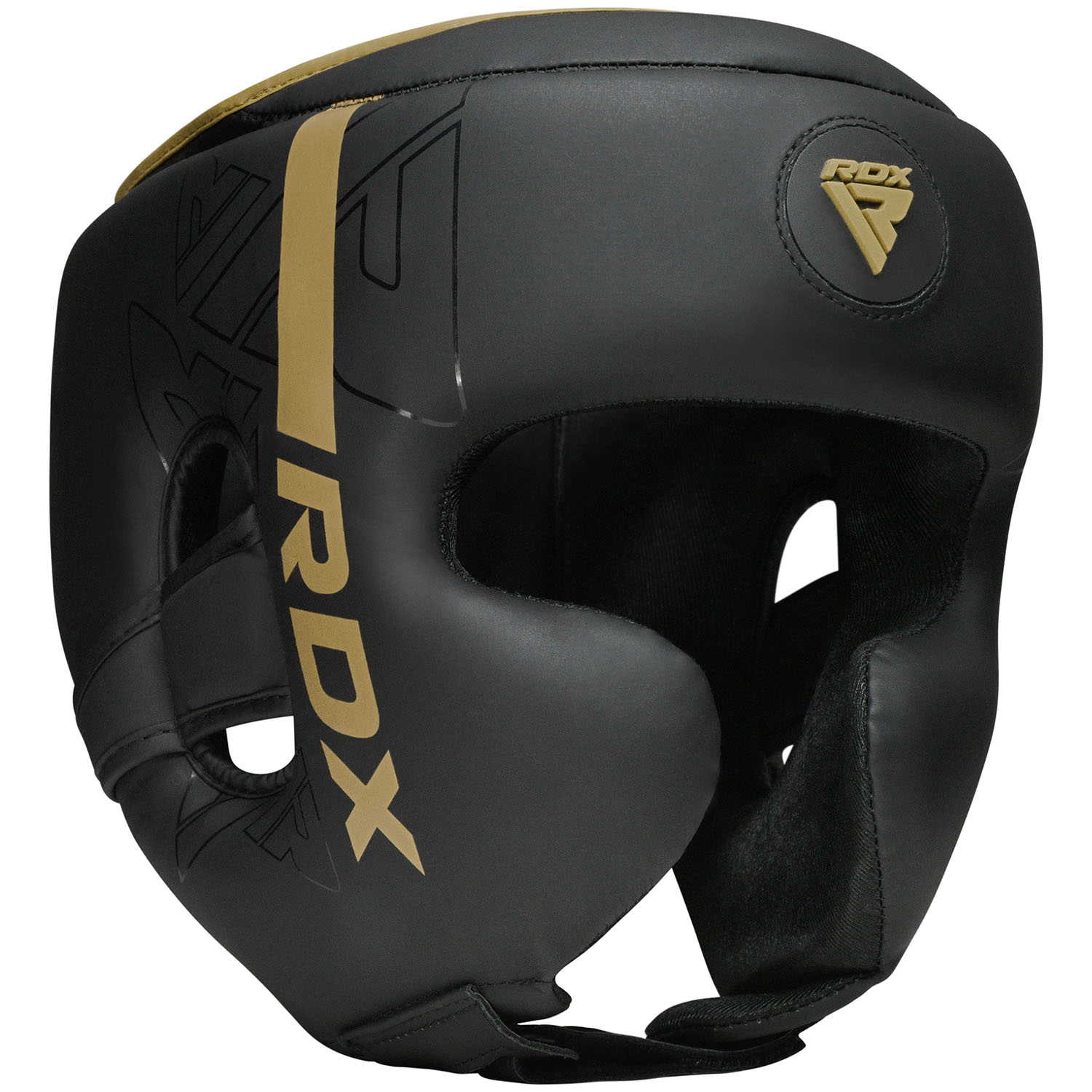 RDX Head Guard, Kara Series F6, black-gold, S