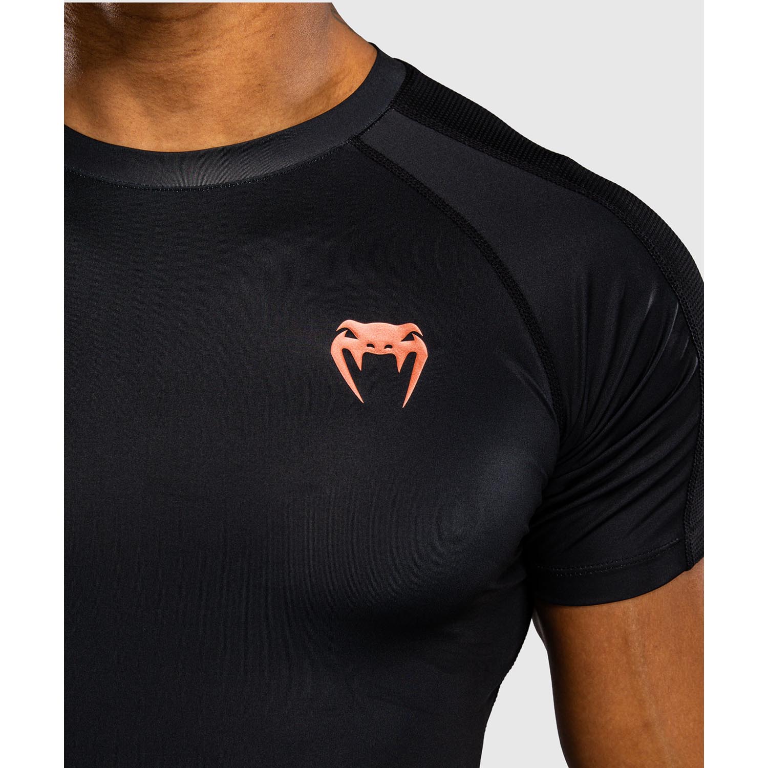 VENUM Rashguard, S/S, Thunder Dragon, black-gray, S
