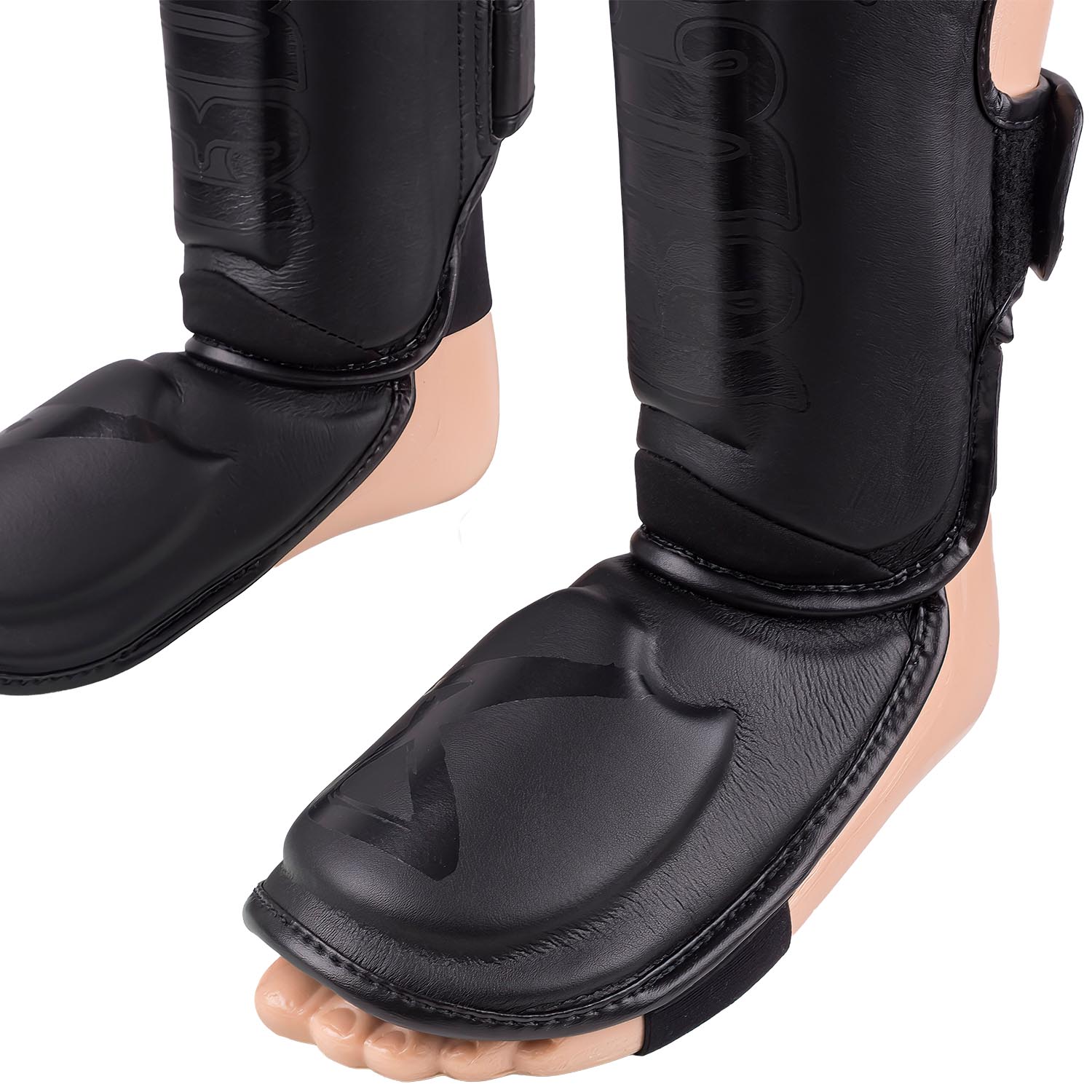 8 WEAPONS Shin Guards, Bangkok, black-black, XL