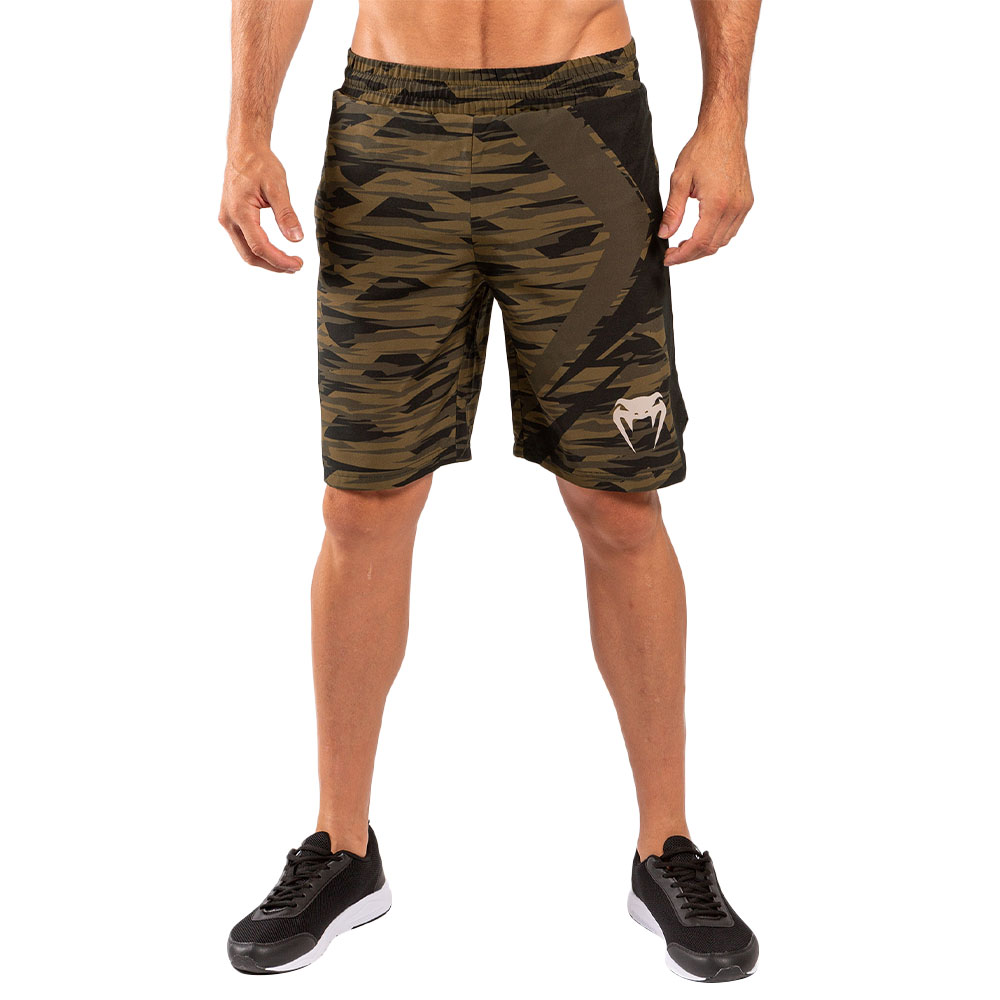 VENUM Fitness Shorts, Contender 5.0, khaki-camo, S