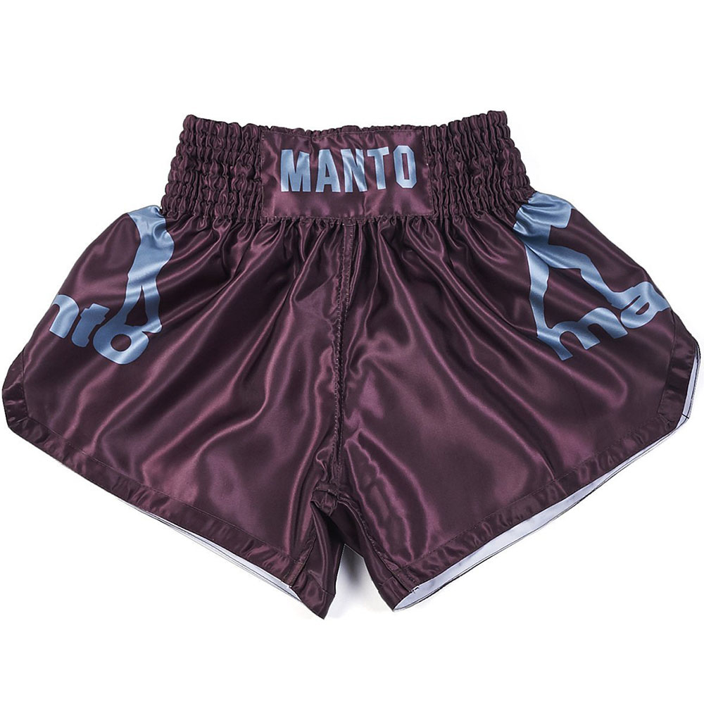 MANTO Muay Thai Shorts, Dual, braun