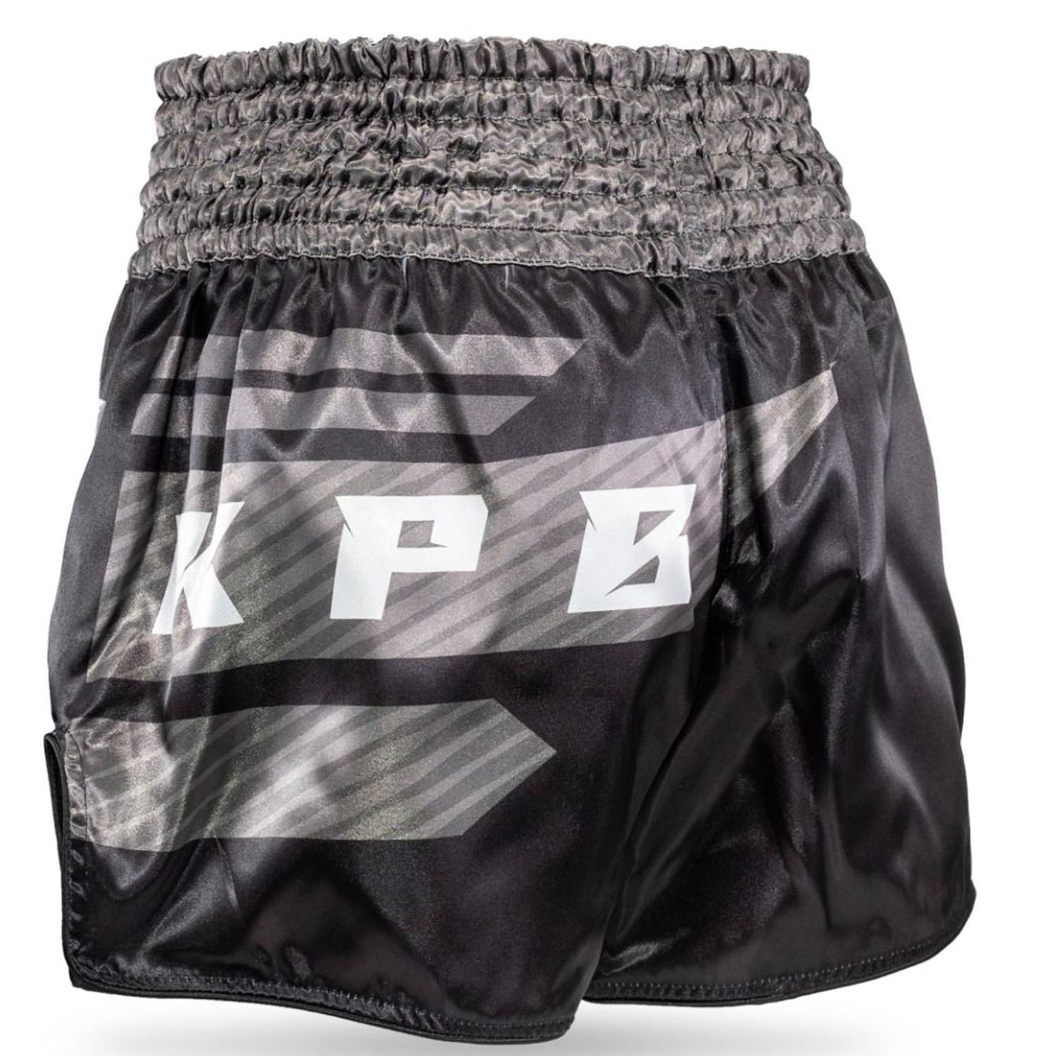 KING PRO Boxing Muay Thai Shorts, AD Legion 2, black-grey, S