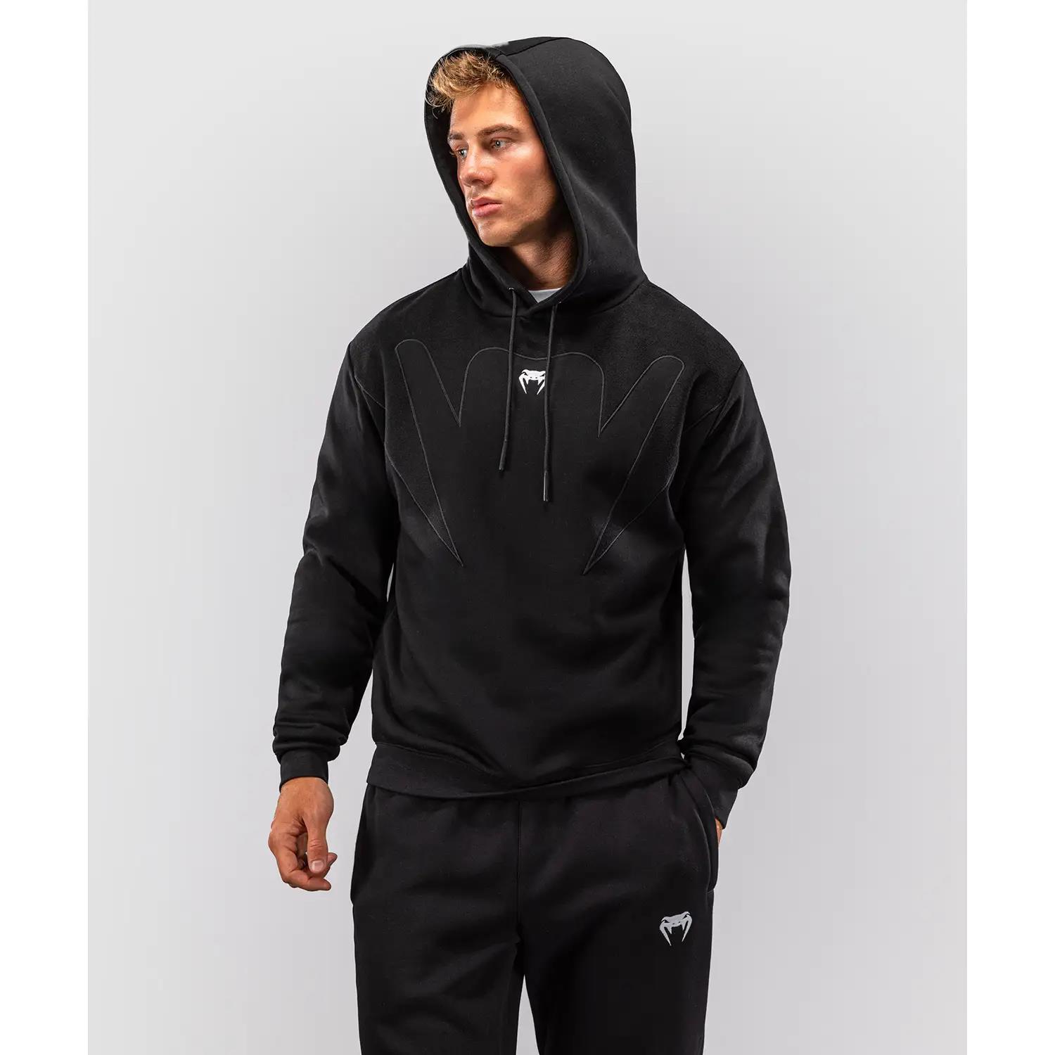 VENUM Hoody, Attack, Fleece & Weave, black, L